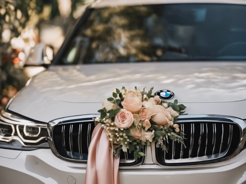Voici donc sept façons de décorer votre voiture de mariage de manière inoubliable