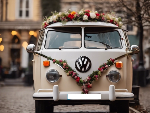 Décoration mariage pour VW T1 : 5 idées originales pour un mariage inoubliable !