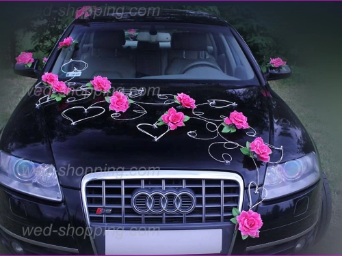 Où acheter à Paris de magnifiques décorations pour voiture de mariage?