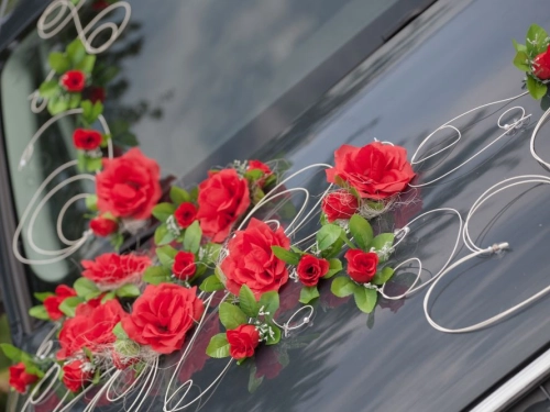 Où acheter à Lyon de magnifiques décorations pour voiture de mariage?