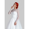 Stretch tulle boléro de mariee manche longe tulle bolero mariage