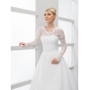 épaule dégagée boléro de mariage en dentelle