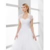 Boléro mariage en tull et dentelle