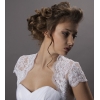 Bolero Mariage dentelle broderie