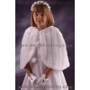 Fourrure Cape Fille 8-11 Ans