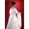 Châle de mariage - en  satin