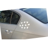 Coeur magnétique pour voiture - blanc