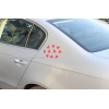 Rouge Coeur magnétique pour voiture