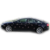 Coeurs roses pour voiture balai de mariage