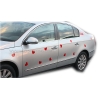 Coeurs magnétique voiture déco autocollant