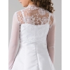 Communion Boléro dentelle tulle manches longues