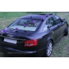 Decoration voiture de mariés roses violette