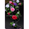 Decoration voiture mariage roses
