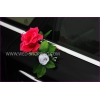 Decoration voiture mariage roses