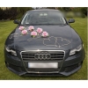 Roses rose décoration kit voiture mariage