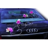 Décoration de voiture de mariage Fleurs avec Ventouses