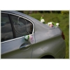 Décoration Voiture Mariage Roses Ivoire Rose