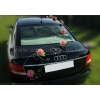 Decoration voiture Mariage Corail Roses