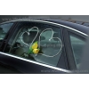 Décoration de voiture balai  tulipes jaunes