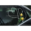 Bouquet de voitures mariage tulipes jaune fleurs artificielles