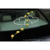 Bouquet de voitures mariage tulipes jaune fleurs artificielles
