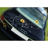 Decoration voiture Mariage Tournesols