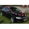 Mariage Kit de décoration de voiture Magnolias roses et Orchidées