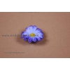Marguerites bleues avec des ventouses pour la décoration de voiture de mariage