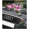 Décoration pour BMW - voiture mariage Roses