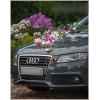 Décoration pour Audi voiture de mariage Roses