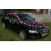 Décoration florale voiture mariage