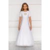 Robe de Première Communion pour fille 10 ans avec IHS