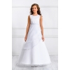 Robe de communion satin et organza  7 ans