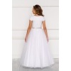 Robe de communion Satin et Tulle