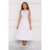 Robe de communion Satin et Tulle avec sequins