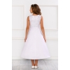 Robe de communion Satin et Tulle avec sequins