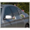 Rose Élégance - décoration pour voiture de mariage