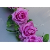 Les roses Mauve pour voiture mariage