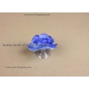 Roses bleues avec des ventouses déco de voiture balai