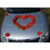 Roses rouges avec des ventouses
