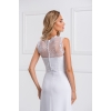 Top sans manches en dentelle de mariage