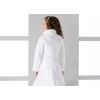 Manches longues, col montant veste Communion fille