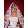 Voile de mariée - long avec dentelle