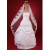 Voile de mariée - long avec dentelle