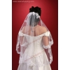 Voile de mariee avec dentelle