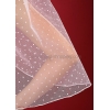 Voile  - tulle à pois