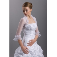 Boléro Mariage organza