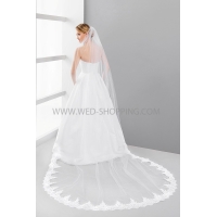 Voile dentelle mariage