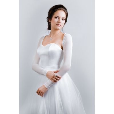 Boléro mariage tulle