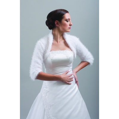 Boléro Veste Soie Velours